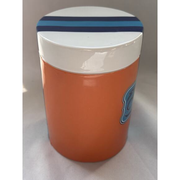 Retired Jonathan Adler Carnaby Calories Canister Ceramic Storage Container - Picture 5 of 8